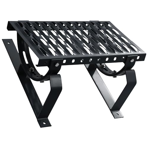 Dachtritt Steigtritt 80 cm Komplett für Plattdach flache Abdeckung (RAL 7016 - Anthrazit) von Parotec