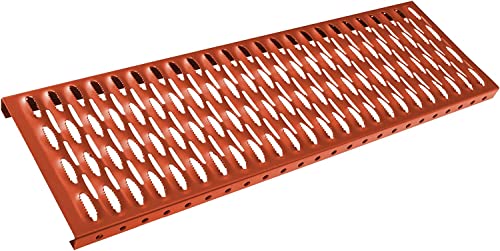 Laufrost Dachtritt Steigtritt Kaminpodest Laufgitter Gitterrost Komplett Set - 40 cm ziegelrot RAL 8004 Laufrost Dachtritt Steigtritt Kaminpodest Laufgitter Gitterrost Komplett Set - 40 cm ziegelrot RAL 8004 von Parotec