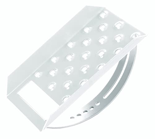 PAROTEC, Laufrost 25cm x 15cm, Silber, Dachtritt, Steigtritt Kaminpodest Laufgitter, Gitterrost, Einzeltirtt von Parotec