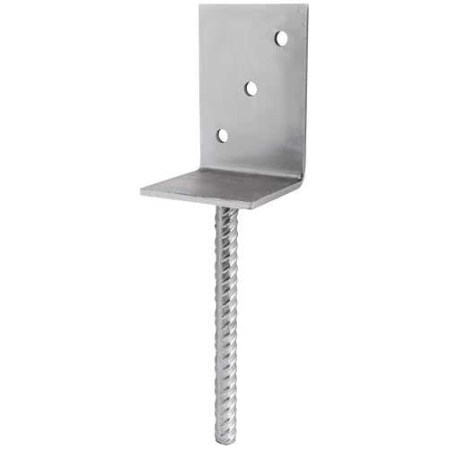 Tischlerei Stützenfuß Typ L für Bauwesen Montage 84 x 90 x 135 x 5 mm Pfostenträger zum Einbetonieren L-Form Schwerlast Verzinkt Ankerwinkelverbinder Betonanker Befestigungswinkel Tischlerei Stützenfuß Typ L für Bauwesen Montage 84 x 90 x 135 x 5 mm Pfostenträger zum Einbetonieren L-Form Schwerlast Verzinkt Ankerwinkelverbinder Betonanker Befestigungswinkel von Parotec