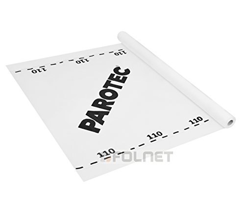 Unterspannbahn Parotec 110g/m² (75 qm Rolle) SD=2m, 2-lagige Folie von Parotec
