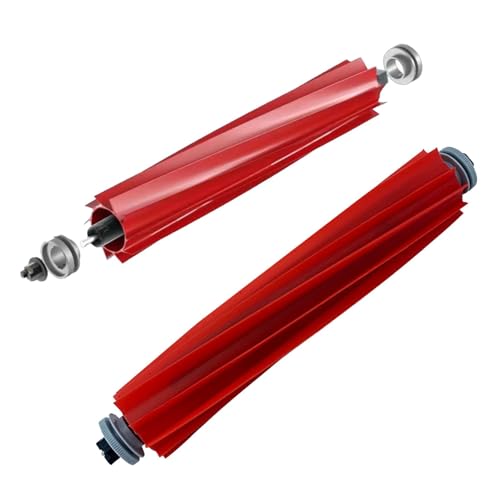 Parthan 2Stück Zubehör Kompatibel Mit Roborock, Vacuum Cleaner Parts Compatible with Roborock S7, Trennbare Rubber HauptbüRste Kompatibel für Maxv Ultra Max Ultra Q7 Max Roboter Staubsauger von Parthan