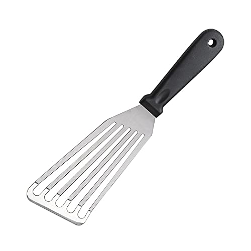 Parthan Fischwender - Grill Fischspatel, Pfannenwender Edelstahl, Antihaft Geschlitzter Wender für Fisch, mit Kunststoffgriff (Size:31.7cm) von Parthan