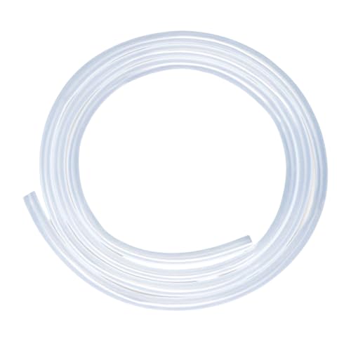 Silikonschlauch 10mm ID x 14mm OD 5 Meter Länge, Flexibler Silikonschlauch Lebensmittelecht, Wasser-Luft-Schlauch-Rohr, für Pumpenübertragung, Trinkschlauch, Aquariumschlauch von Parthan