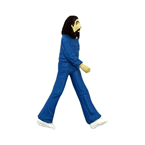 Partisan Retro Kühlschrankmagnet, Motiv: Beatles George Abbey Road, 1 Stück, Kunststoff von Partisan