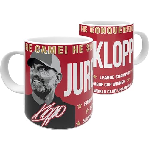 Liverpool Klopp Tasse He Came! He Saw! He Conquered! 325 ml von Partisan