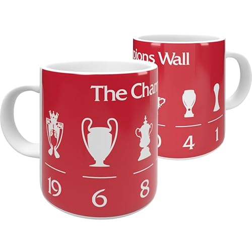 Liverpool The Champions Wandbecher, Rot von Partisan