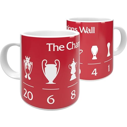 Liverpool The Champions Wandbecher, Rot von Partisan