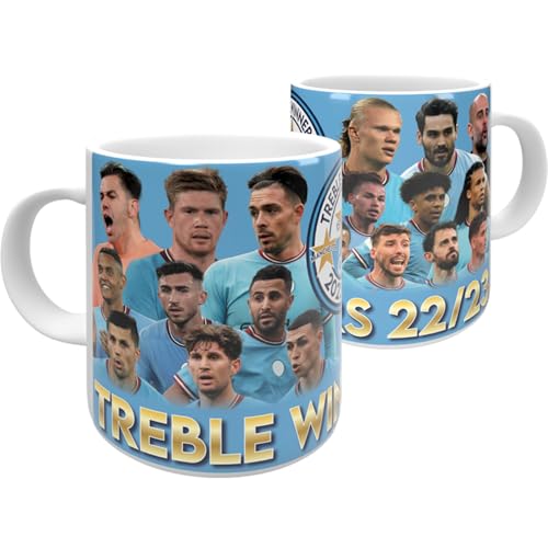 Manchester City Tasse Treble Winners 11oz Manchester City Tasse Treble Winners 11oz von Partisan