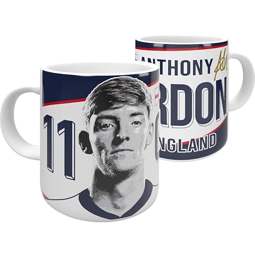 Partisan England-Tasse, 325 ml, wählen Sie aus Bellingham, Kane, Foden, Saka oder Reis (Bellingham) von Partisan