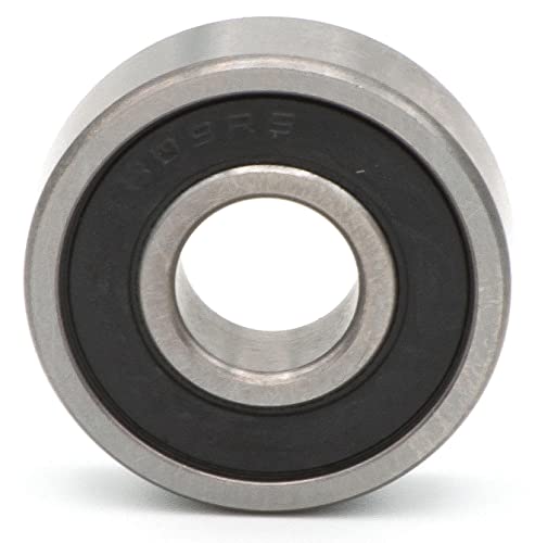 Parts and Parts Rillenkugellager 609 2RS, 9x24x7mm, DIN 625 ISO 15, Hochgeschwindigkeits-Radiallager, reibungsarm, leichtgängig, ideal für Fahrzeuggetriebe und Industriemaschinen von Parts and Parts