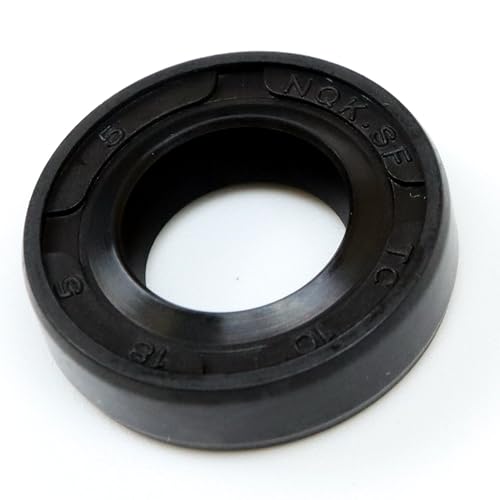Parts and Parts Radialwellendichtring 10x18x5mm, AS/TC/BASL/WAS, DIN 3760 Simmerring, NBR 70, hitze & chemikalienbeständig, ideal für Motoren, Pumpen, Getriebe & industrielle Anwendungen von Parts and Parts