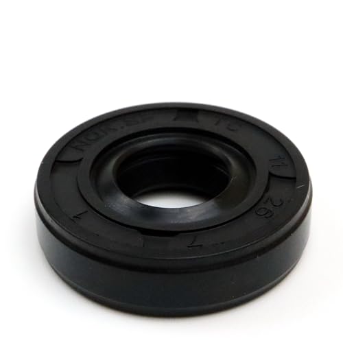 Parts and Parts Radialwellendichtring 11x26x7mm, AS/TC/BASL/WAS, DIN 3760 Simmerring, NBR 70, hitze & chemikalienbeständig, ideal für Motoren, Pumpen, Getriebe & industrielle Anwendungen von Parts and Parts