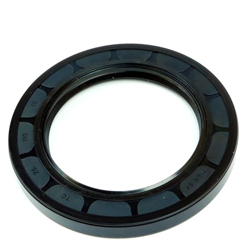 Parts and Parts Radialwellendichtring 75x110x12mm, AS/TC/BASL/WAS, DIN 3760 Simmerring, NBR 70, hitze & chemikalienbeständig, ideal für Motoren, Pumpen, Getriebe & industrielle Anwendungen von Parts and Parts