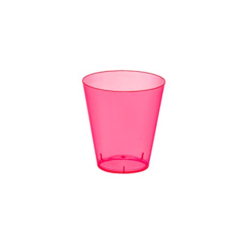 Party Essentials Hard Kunststoff-/Bratenspritze Shot/Shooter Gläser, Neon Pink, 50 Zählen Party Essentials Hard Kunststoff-/Bratenspritze Shot/Shooter Gläser, Neon Pink, 50 Zählen von Party Essentials