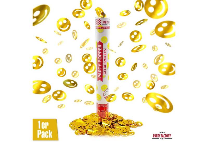 Party Factory Konfetti Party Popper 40 cm Konfettikanone mit glitzernem Konfetti Party Factory Konfetti Party Popper 40 cm Konfettikanone mit glitzernem Konfetti von Party Factory