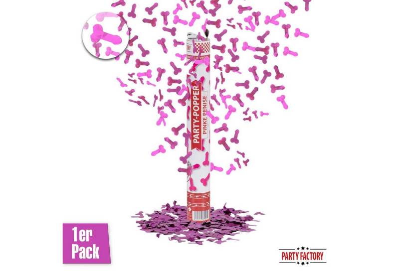 Party Factory Konfetti Party Popper 40 cm Konfettikanone mit glitzernem Konfetti Party Factory Konfetti Party Popper 40 cm Konfettikanone mit glitzernem Konfetti von Party Factory