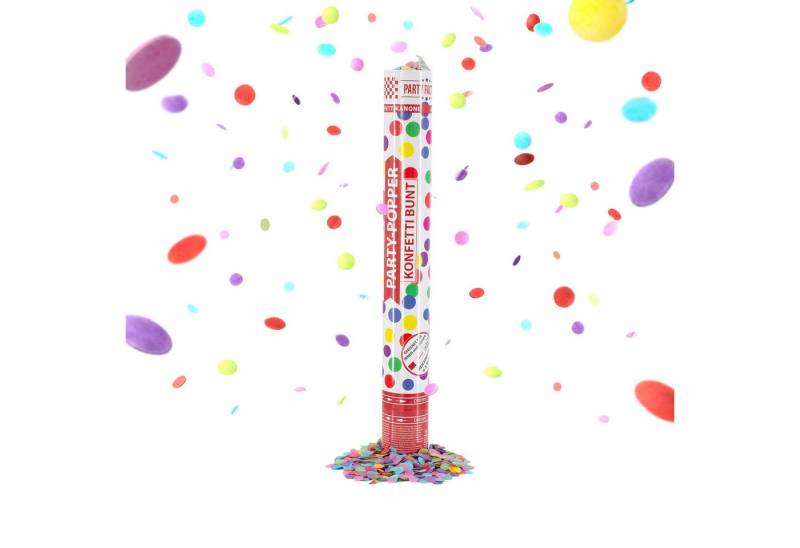 Party Factory Konfetti Party Popper 40 cm Konfettikanone mit glitzernem Konfetti von Party Factory