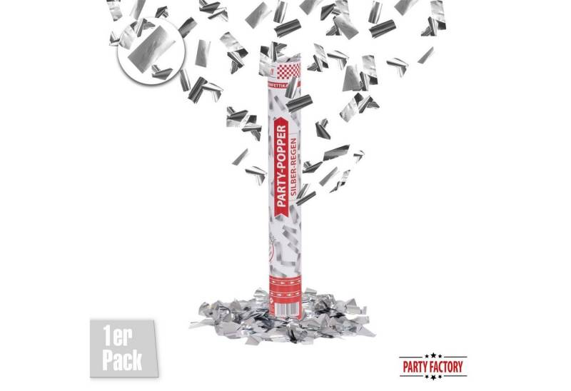 Party Factory Konfetti Party Popper 40 cm Konfettikanone mit glitzernem Konfetti Party Factory Konfetti Party Popper 40 cm Konfettikanone mit glitzernem Konfetti von Party Factory