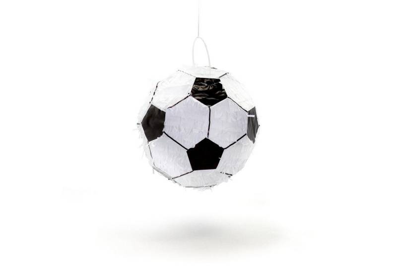 Party Factory Pinata Pinata Fußball schwarz-weiß 27cm Partyspiel für Fußballfans, klassisches Erscheinungsbild Party Factory Pinata Pinata Fußball schwarz-weiß 27cm Partyspiel für Fußballfans, klassisches Erscheinungsbild von Party Factory
