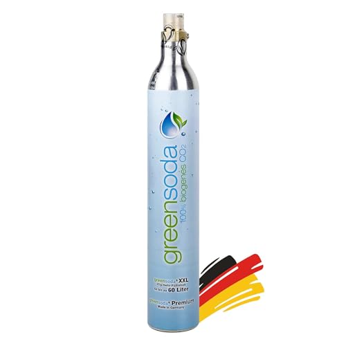 Party Factory Universal 2x 60 Liter Soda-Zylinder für alle handelsüblichen Wassersprudler, 450g Kohlensäure, CO2 Zylinder für SodaStream Party Factory Universal 2x 60 Liter Soda-Zylinder für alle handelsüblichen Wassersprudler, 450g Kohlensäure, CO2 Zylinder für SodaStream von Party Factory