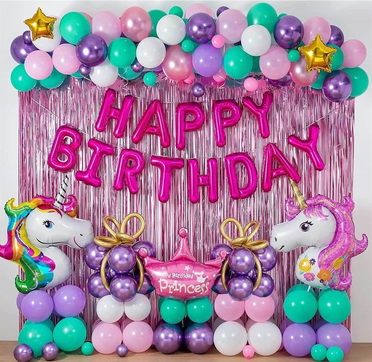 Party Flamingo Aufblasbares Partyzubehör Deluxe Einhorn Party Set Kindergeburtstag Girlande Geburtstag rosa Party Flamingo Aufblasbares Partyzubehör Deluxe Einhorn Party Set Kindergeburtstag Girlande Geburtstag rosa von Party Flamingo