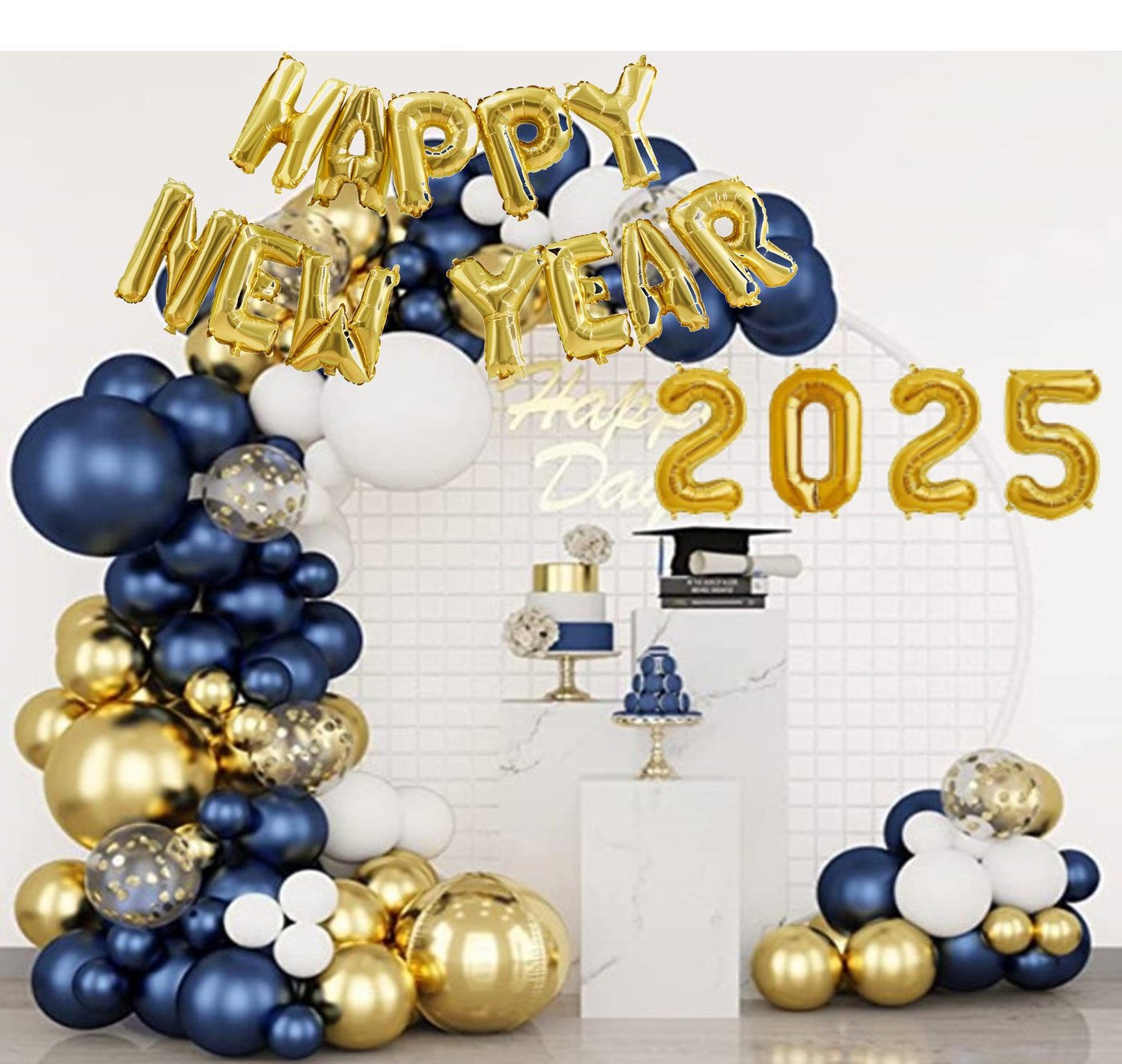 Party Flamingo Aufblasbares Partyzubehör Girlande blau gold metallic Party Deko Geburtstag Feier Happy Birthday Party Flamingo Aufblasbares Partyzubehör Girlande blau gold metallic Party Deko Geburtstag Feier Happy Birthday von Party Flamingo