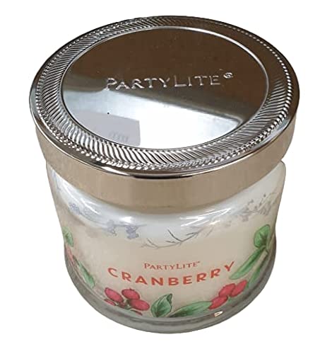 PartyLite 3-Docht- Duftwachsglas "Cranberry" von PartyLite