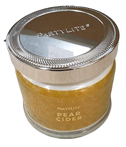 PartyLite 3-Docht- Duftwachsglas "Pear Cider" von PartyLite