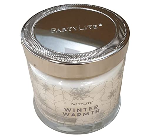 PartyLite 3-Docht- Duftwachsglas "Winter Warmth" / "Kuschelzeit" von PartyLite