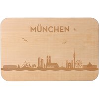 Frühstücksbrett | München Münchner Skyline von Party24