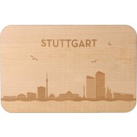 Frühstücksbrett | Stuttgart Stuttgarter Skyline Frühstücksbrett | Stuttgart Stuttgarter Skyline von Party24