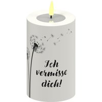 Led-Kerze | Trauerkerze Ich/Wir Vermissen Dich Erinnerung Outdoor Kerze von Party24