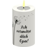 Led-Kerze | Trauerkerze Ich/Wir Vermissen Dich Opa Erinnerung Outdoor Kerze von Party24