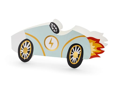 Einladungskarten Auto 18,5x8,5cm 6er Set mit Umschlägen - Rennauto Geburtstagseinladungen Kinder - Einladung Kindergeburtstag Party - Bunt Einladungskarten Auto 18,5x8,5cm 6er Set mit Umschlägen - Rennauto Geburtstagseinladungen Kinder - Einladung Kindergeburtstag Party - Bunt von PartyDeco