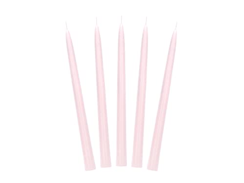 Stabkerzen 24cm x 10 Stück Leuchterkerzen Hellrosa Tafelkerzen Spitzkerzen für Geburtstag Hochzeit Party Stabkerzen 24cm x 10 Stück Leuchterkerzen Hellrosa Tafelkerzen Spitzkerzen für Geburtstag Hochzeit Party von PartyDeco