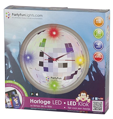 PartyFunLights LED Clock 86384 von PartyFunLights