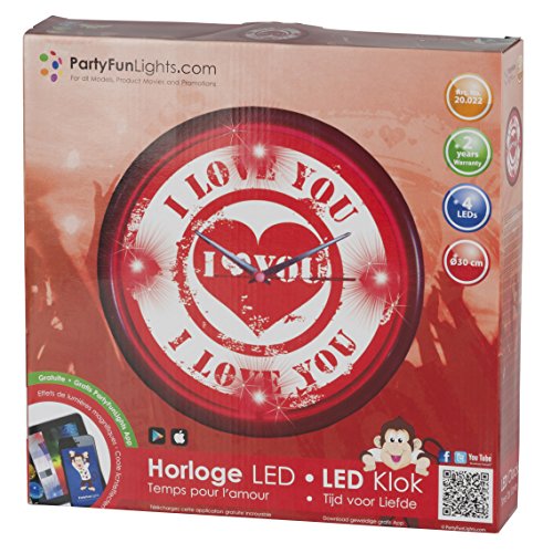 PartyFunLights Led Clock 86397 von PartyFunLights