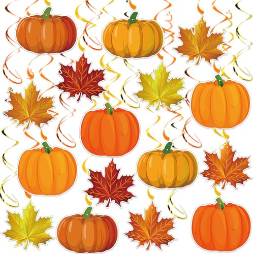 Herbst Ahorn Kürbis hängende Wirbel von PartyGarden
