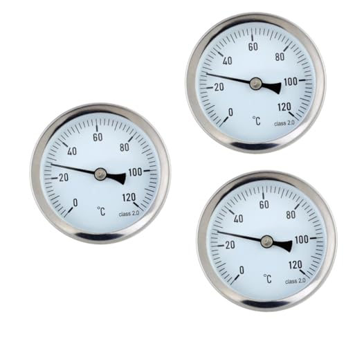 3St Rohr-Thermometer Flüssigkeitsthermometer Wasserthermometer hochpräzises Thermometer hohe Präzision Messuhr 3St Rohr-Thermometer Flüssigkeitsthermometer Wasserthermometer hochpräzises Thermometer hohe Präzision Messuhr von PartyKindom