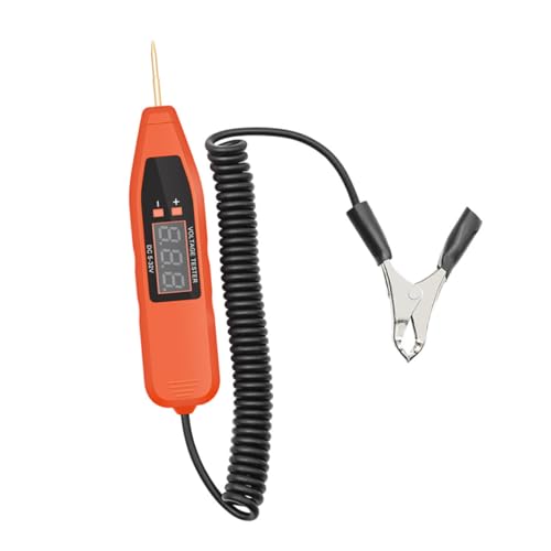 PartyKindom 32v Digitaler Kfz-stromkreistester Mit Spannungsanzeige Tragbarer Prüfstift Für Autos Präzises Testen Elektrischer Schaltungen Abs Material Einfach Zu Bedienen PartyKindom 32v Digitaler Kfz-stromkreistester Mit Spannungsanzeige Tragbarer Prüfstift Für Autos Präzises Testen Elektrischer Schaltungen Abs Material Einfach Zu Bedienen von PartyKindom