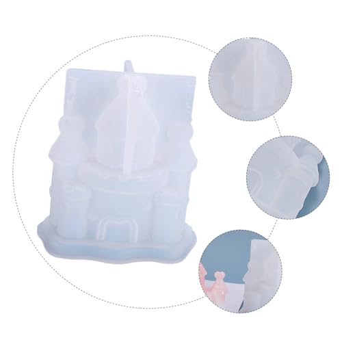 PartyKindom 1 Stück DIY Silikonform für Fantasie Schloss Dekoration Handwerk Gießform Strapazierfähigem Silikon für Kreative Bastelprojekte und PartyKindom 1 Stück DIY Silikonform für Fantasie Schloss Dekoration Handwerk Gießform Strapazierfähigem Silikon für Kreative Bastelprojekte und von PartyKindom