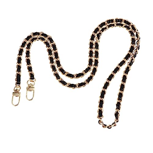 PartyKindom 1 Stück Ketten Handtaschenriemen Metall Verstellbarer Schultergurt Zubehör für Umhängetaschen für DIY Handtaschen Tragbar und Praktisch Schwarz PartyKindom 1 Stück Ketten Handtaschenriemen Metall Verstellbarer Schultergurt Zubehör für Umhängetaschen für DIY Handtaschen Tragbar und Praktisch Schwarz von PartyKindom