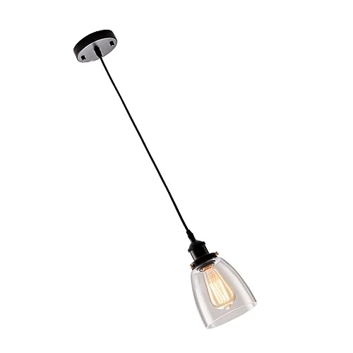 PartyKindom 1 Stück Kronleuchter Hängelampe Dekorative Lampe für Esszimmer und Wohnzimmer Moderne Einrichtungsbeleuchtung mit Edlem Design und Glasabdeckung PartyKindom 1 Stück Kronleuchter Hängelampe Dekorative Lampe für Esszimmer und Wohnzimmer Moderne Einrichtungsbeleuchtung mit Edlem Design und Glasabdeckung von PartyKindom
