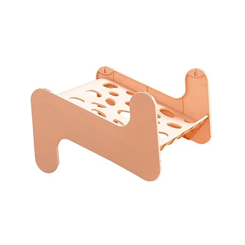 PartyKindom 1 Stück Plastik Schuhregal mit Förmigem Design Platzsparender Schuhorganizer für Zuhause für Flur Schlafzimmer Büro und Studentenwohnheime von PartyKindom