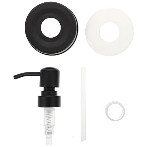 PartyKindom Seifenspender Pumpkopf für Einmachgläser Nachfüllbarer Presspumpenkopf Langlebig Hygienisch für Küchen und Badezimmeranwendungen von PartyKindom