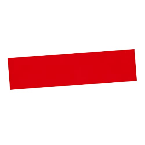 PartyKindom 1 Stück Selbstklebender Flockstoff für Schmuckboxen und Möbelrenovierung Rote Dekorationsfolie für DIY Projekte und Vitrinenhintergründe von PartyKindom