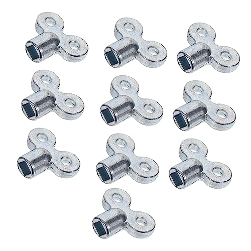 PartyKindom 10 Stück Teiliges Heizkörper entlüftungsschlüssel Dickem Zinklegierungsmaterial Verschleißfest Langlebig Geeignet für Wasserhahn und Heizkörperventil Glatte Oberfläche Praktisches PartyKindom 10 Stück Teiliges Heizkörper entlüftungsschlüssel Dickem Zinklegierungsmaterial Verschleißfest Langlebig Geeignet für Wasserhahn und Heizkörperventil Glatte Oberfläche Praktisches von PartyKindom