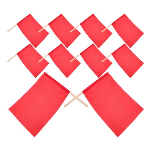 PartyKindom 10 Stück Teiliges Kleine Einfarbige Handfahnen Leichte Party deko Praktische für Garten Fest Kinderveranstaltungen Langlebig und Tragbar PartyKindom 10 Stück Teiliges Kleine Einfarbige Handfahnen Leichte Party deko Praktische für Garten Fest Kinderveranstaltungen Langlebig und Tragbar von PartyKindom