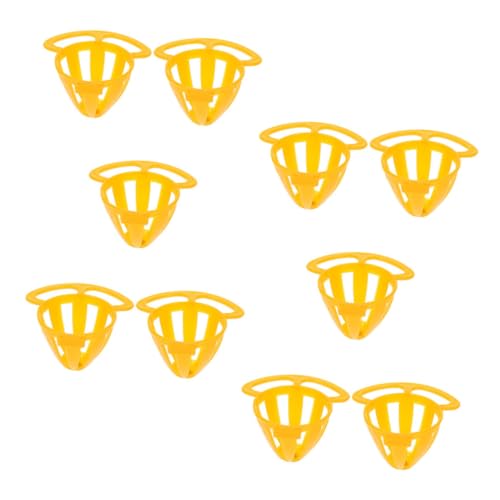 PartyKindom 10 Stück Teiliges Kunststoff Vogel Futterset Parakeet Cage Feeder Stabiler Futterhalter für Papageien und Kleine Vögel Leicht Langlebig für Käfigfütterung und PartyKindom 10 Stück Teiliges Kunststoff Vogel Futterset Parakeet Cage Feeder Stabiler Futterhalter für Papageien und Kleine Vögel Leicht Langlebig für Käfigfütterung und von PartyKindom